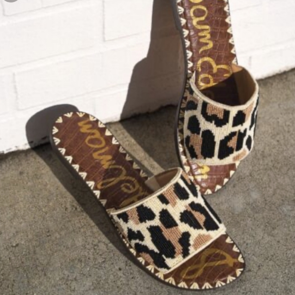 ISO Sam Edelman Leopard Gunner Sandals